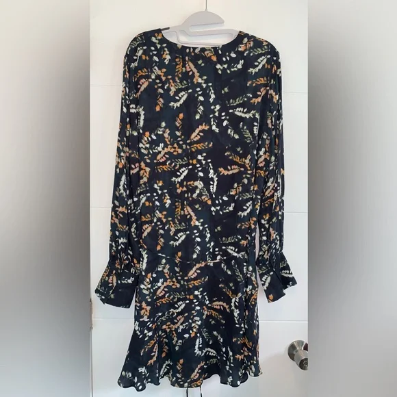 Reiss Hayley Floral Midi Dress NEW US 14 - Picture 7 of 10